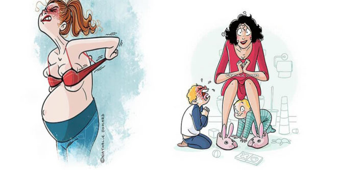 25 хахашных и честных комиксов, которые показывают жизнь молодых мам как она есть