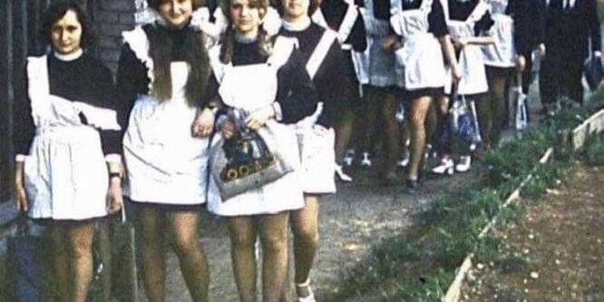 Вот как выглядели выпускницы 1970-х