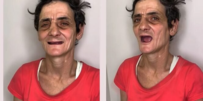 Эта женщина много лет жила на улице, потому что никто не хотел брать ее на работу в таком виде, но стилист изменил ее жизнь